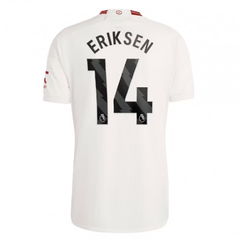 Fotballdrakt Herre Manchester United Christian Eriksen #14 Tredjedrakt 2023-24 Kortermet
